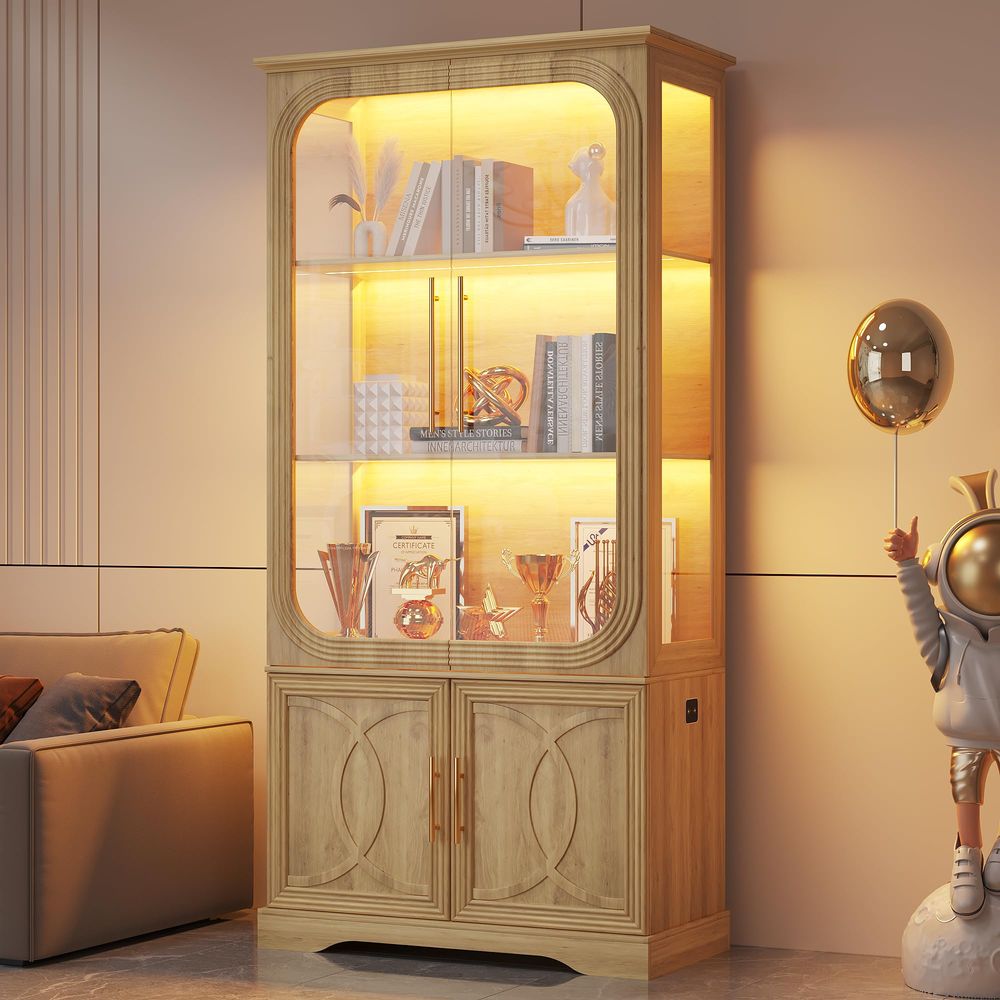Display Cabinet with Glass Doo - Collectible & Vintage Dolls For Wedding review and price