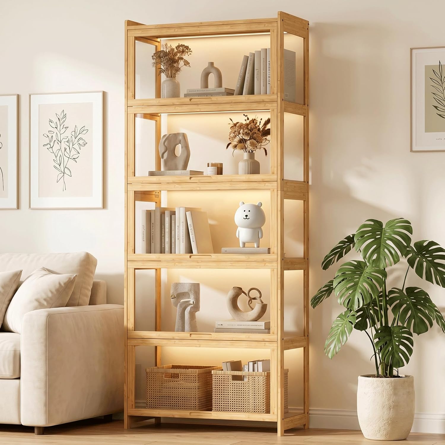 Display Cabinet with Acrylic D - Collectible & Vintage Dolls For Wedding review and price