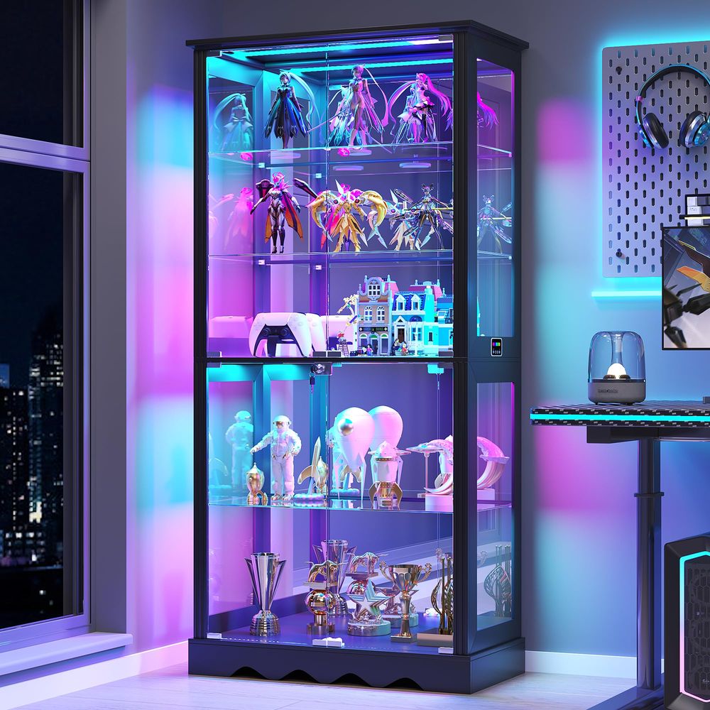 Display Cabinet with Glass Doo - Collectible & Vintage Dolls For Wedding review and price