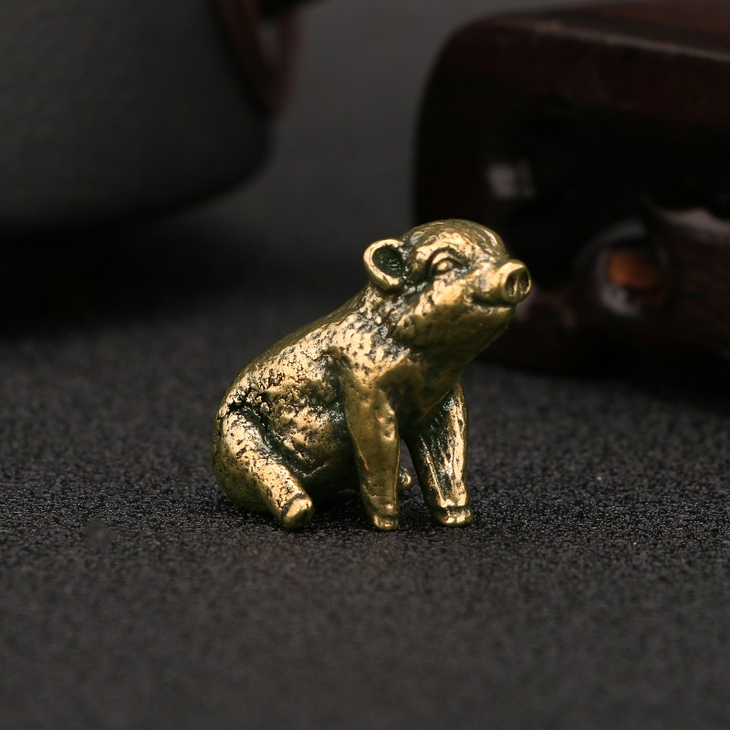 Retro Chinese Zodiac Pig Archa - Vintage Collectible Christmas Ornaments review and price