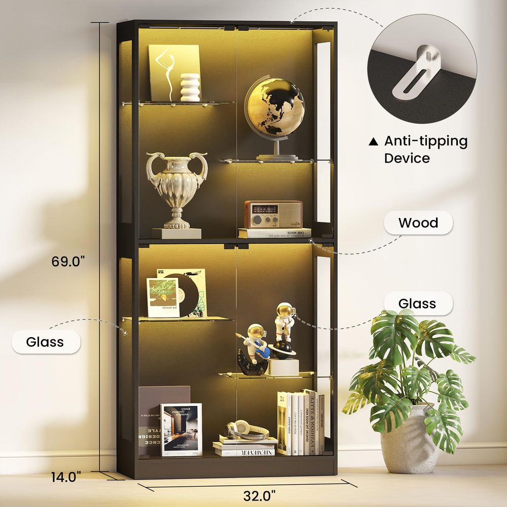 Display Cabinet with Glass Doo - Collectible & Vintage Dolls For Wedding review and price