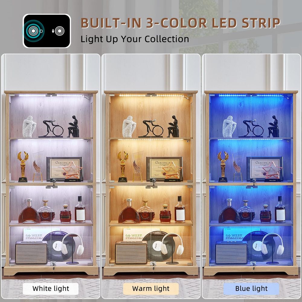 Farmhouse Glass Display Cabine - Collectible & Vintage Dolls For Wedding review and price