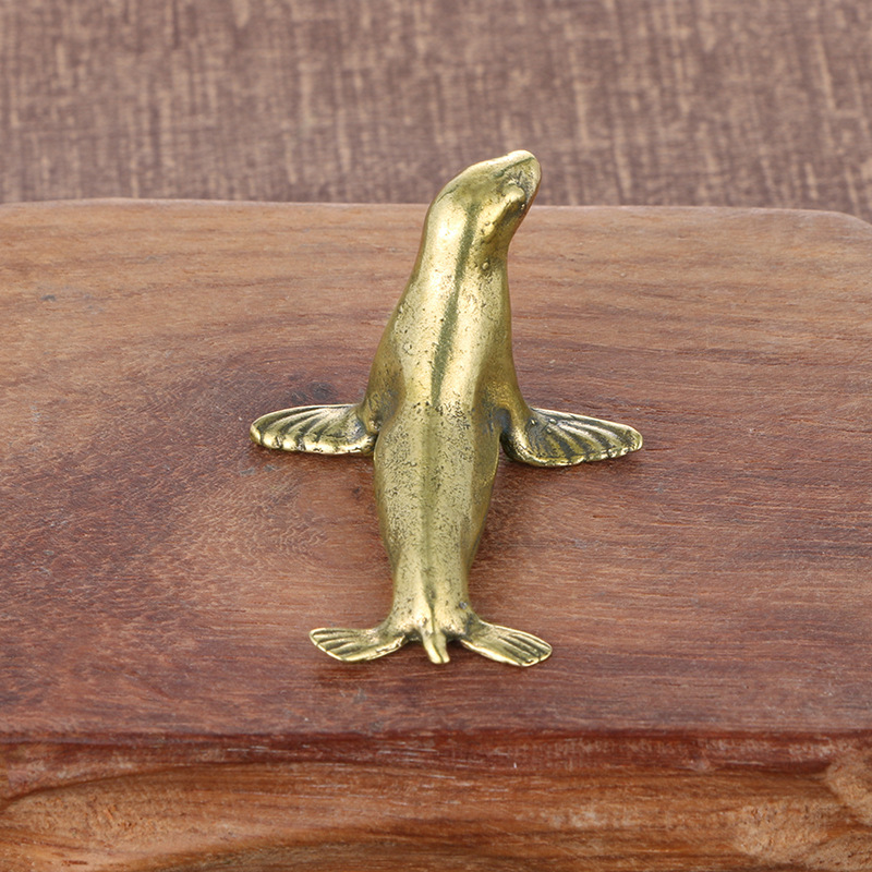 Brass Seal Desk Decoration Ani - Vintage Collectible Christmas Ornaments review and price
