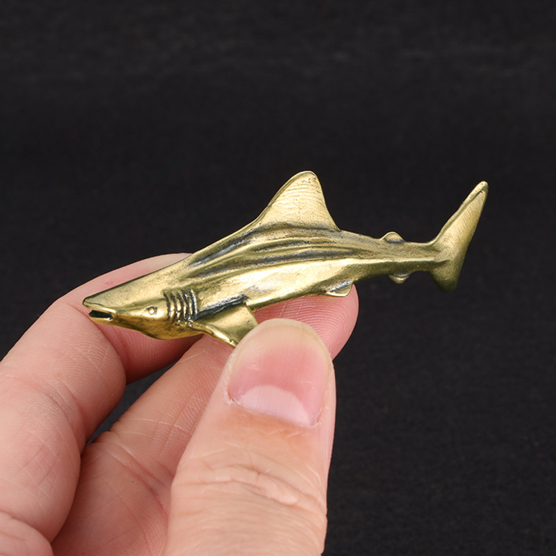 Vintage Brass Shark Figurine,  - Vintage Collectible Christmas Ornaments review and price