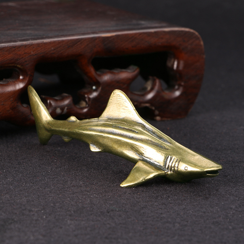 Vintage Brass Shark Figurine,  - Vintage Collectible Christmas Ornaments review and price