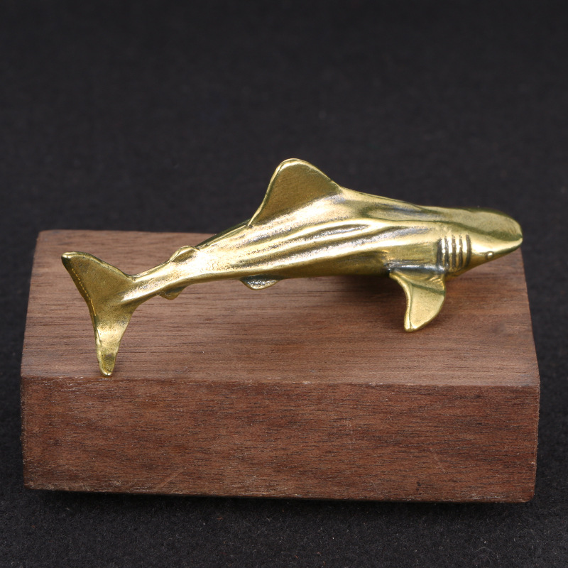 Vintage Brass Shark Figurine,  - Vintage Collectible Christmas Ornaments review and price
