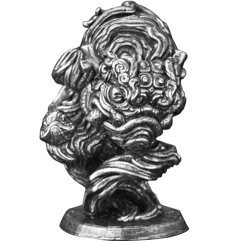 White Copper Chinese Lion Warg - Vintage Collectible Christmas Ornaments review and price