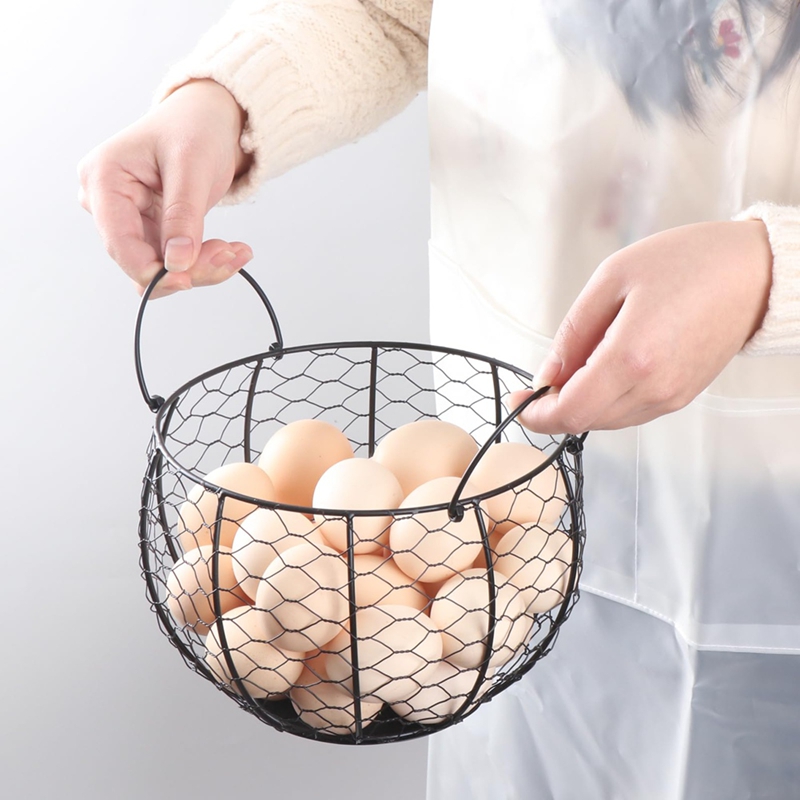 Wire Egg Basket for Gathering  - Collectible & Vintage Dolls For Wedding review and price