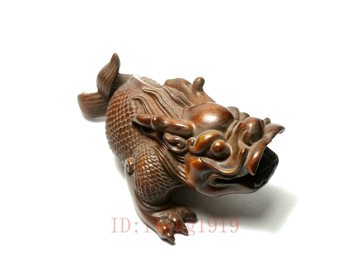 Chinese Boxwood Hand Carved Lo - Vintage Collectible Figures review and price